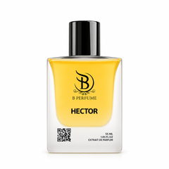 B Perfume Hector Extrait de Parfum, Long Lasting Oud Perfume for Men & Women