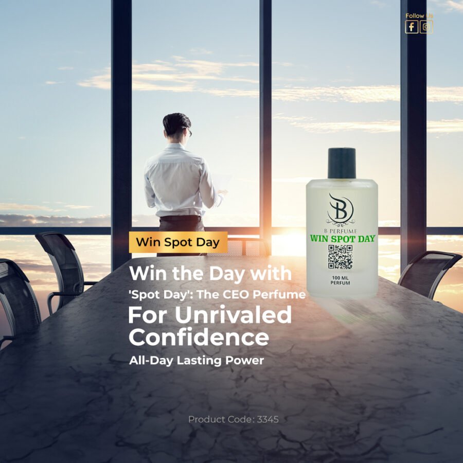 B Perfume’s WIN SPOT DAY Long lasting Extrait de Parfum
